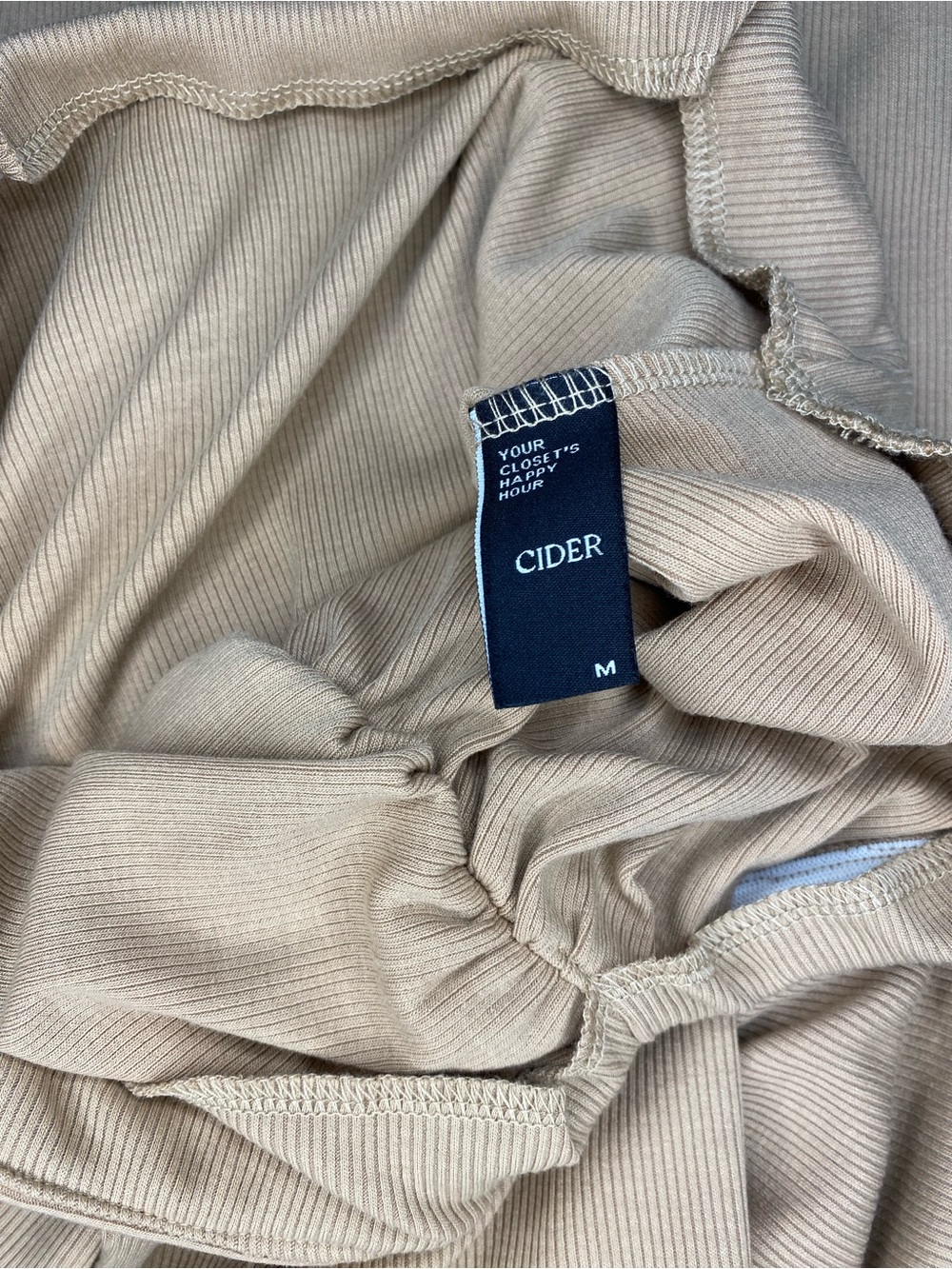 Cider Tan Midi Skirt